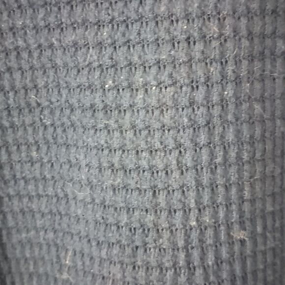 Lildy Navy Waffle Knit Tunic Boxey Drop Shoulder Top XL - Picture 5 of 10